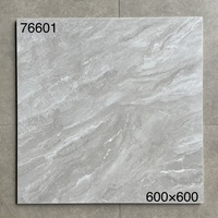 Carreaux de sol de salle de bain 600x600mm gris mat aspect pierre porcelaine céramique pour sol et mur, nouveau design pour mur de salle de bain