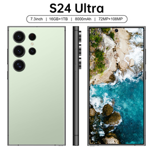 <span class=keywords><strong>Téléphone</strong></span> mobile intelligent Android débloqué 2025 S24 Super 5G avec processeur Déca-<span class=keywords><strong>c</strong></span>œur, écran HD 7,3 pouces 120 Hz et appareil photo arrière 108 MP – Vente en gros - Product Image 2