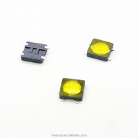 Interruptor Táctil de Cabeza Plana para Montaje en Superficie KD TD-103XA Mini 3*3mm, Interruptor de Plástico para Control de Volumen y Encendido de Teléfono, 1NO1NC, 12V DC, 50mA, 50000 Ciclos