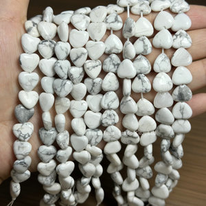 Perles en Pierre Naturelle de Qualité Supérieure, Forme Cœur 10x10mm, Lisses et Polies, pour la Fabrication de Bijoux DIY (Bracelets, Colliers) - Product Image 3