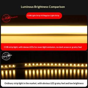 Lampe en silicone avec lampe linéaire LED, lampe COB extérieure haute tension, étanche et haute luminosité, avec barre lumineuse LED - Product Image 4