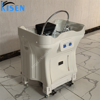 Équipement moderne japonais pour spa capillaire, bac de massage portable, lavabo de 80 cm de hauteur avec fonction de fumigation, sans plomberie requise