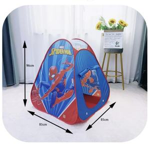 <span class=keywords><strong>Tente</strong></span> <span class=keywords><strong>de</strong></span> jeu Spider-Man à une seule couche pour enfants, jouet sportif, polyester doux pour garçons, intérieur/extérieur - Product Image 1