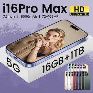 มีสินค้าพร้อมส่ง จัดส่งรวดเร็ว สมาร์ทโฟน 5G รุ่น I16 Pro ระบบปฏิบัติการ Android 14 ปลดล็อคแล้ว กล้อง Deca Core ความละเอียดสูง หน้าจอ 120Hz แบตเตอรี่ 8000mAh+ โปรโมชั่นจากโรงงาน - Product Image 4