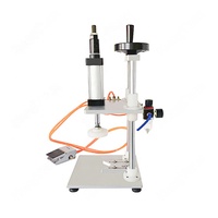 Machine de capsulage semi-automatique à tête unique HYYG-20 pour bouteilles en métal/plastique/verre, usage alimentaire et boisson, 1000-2000 BPH