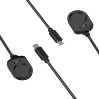 Cable Convertidor de Datos con Puerto Magnético a Tipo-C Macho para Reloj Inteligente MARQ2, Cable de Carga USB PD para Relojes Garmin