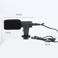 Kit de vlogging AY49, trépied pour selfie avec microphone et lumière LED pour la prise de vue vidéo sur téléphone, diffusion en direct, TikTok, enregistrement YouTube