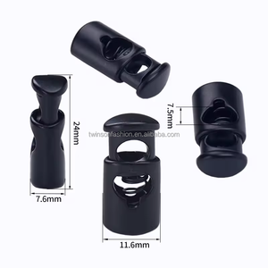 Лидер продаж, пружинная металлическая пробка для шнура, оптовая продажа, новые продукты, Декоративная пробка для одежды, пробка из цинкового сплава для шнура - Product Image 3