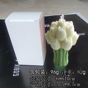 Bouquets <span class=keywords><strong>de</strong></span> tulipes, bougies, aromathérapie, ambiance, cadeau d'anniversaire, souvenirs pour demoiselles d'honneur, ornements, fleurs à main - Product Image 5