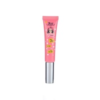Tube cosmétique rose vif en gros avec applicateur brosse et poignée argentée pour mascara – Emballage direct usine
