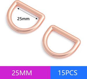 Metal Rainbow Swivel Snaps Hooks With D Rings And Tri Glides Rainbow <b>Purse</b> Hardware Slide Buckles - Product Image 2