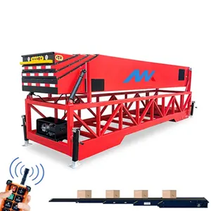 Telescopic Belt Conveyor Simple Operation For Container Loading And Unloading System