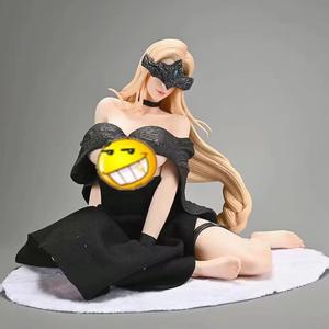 Figura de Acción de <span class=keywords><strong>Anime</strong></span> Kawaii, Juguete de Resina de <span class=keywords><strong>Anime</strong></span>, Decoración de Coche de PVC Japonés de 6 cm con Movimiento de Pecho - Product Image 1