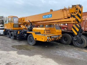 Grue mobile d'occasion Kato Mitsubishi 25 tonnes, moteur diesel, équipement de construction lourd - Product Image 5