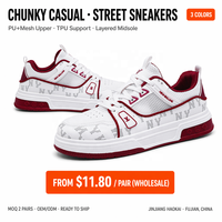 Zapatillas Deportivas de Piel Genuina para Hombre, Personalizadas OEM, con Cordones, Transpirables, Casuales, para Caminar y Correr, con Suela de Goma, Fábrica China