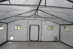 Meilleure tente militaire isolée thermiquement en coton à trois couches imperméable pour 20 personnes, fournie directement par l'usine - Product Image 5