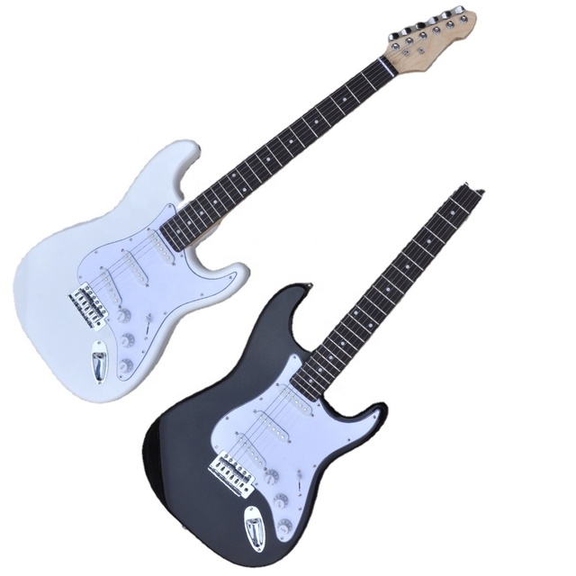 Flyoung Cheap Price Electric Guitars Maple/Rosewood Fretboard High Quality Guitar Custom Brand and Color