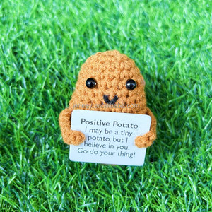 Cadeau <span class=keywords><strong>de</strong></span> santé mentale <span class=keywords><strong>de</strong></span> compagnon <span class=keywords><strong>de</strong></span> bureau <span class=keywords><strong>de</strong></span> pomme <span class=keywords><strong>de</strong></span> terre positive au crochet fait à <span class=keywords><strong>la</strong></span> main pour <span class=keywords><strong>la</strong></span> <span class=keywords><strong>famille</strong></span> cadeaux <span class=keywords><strong>de</strong></span> Noël Thanksgiving cadeau personnalisé - Product Image 4