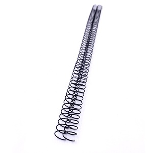 Anelli a Spirale in Metallo Rivestiti in Nylon Nero YPS 14MM, Pre-tagliati Lunghezza A4 per Rilegatura Libri, Fogli Mobili, Forniture per Ufficio e Scuola - Product Image 4