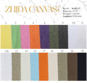 Tissu en coton teint canard martin, fournitures de voyage en toile pour sacs - Product Image 4