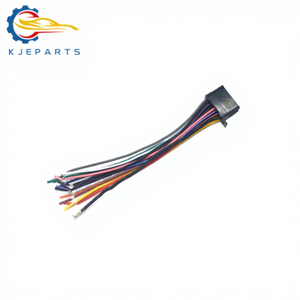 Adaptateur mâle 16 broches câble de connexion CD Audio de voiture d'origine faisceau de câblage de haut-parleur d'alimentation modifié pour <span class=keywords><strong>autoradio</strong></span> pionniers - Product Image 1