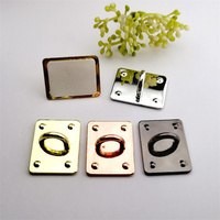Aksesoris Casing Ponsel 2026 Glossy Love Button Diy, Liontin Rumbai Buatan Tangan Warna Emas, Aksesori Generik