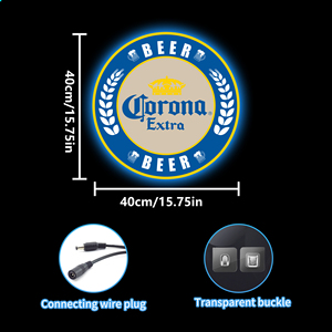 Benutzer definiertes Logo LED-Zeichen Benutzer definierter Hersteller NO MOQ Drops hipping Acryl Bier <span class=keywords><strong>Neon</strong></span> Werbung Business Sign - Product Image 3