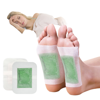 30 Patchs Détoxifiants pour les Pieds au Charbon et à la Camomille pour Soulager la Douleur, Certifiés ISO