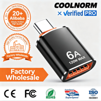 Adaptador USB Otg, adaptador USB de tipo C, convertidor macho hembra, USB trenzado a tipo C 3,0 Otg, Compatible con teléfono móvil y portátil