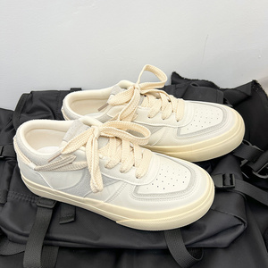 รองเท้าผ้าใบแบบผูกเชือก รุ่น Low Comfort สำหรับผู้ชาย คุณภาพสูง รองเท้าลำลอง รองเท้าสเก็ตบอร์ด แฟชั่น วัสดุ EVA ตาข่าย - Product Image 5