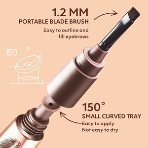 Gel Teintant Sourcils Déchirable PAGE VINE Transfrontalier – Imperméable, Anti-décoloration, <span class=keywords><strong>Semi</strong></span>-<span class=keywords><strong>permanent</strong></span> – Modèle <span class=keywords><strong>Crayon</strong></span> à Sourcils P0805 - Product Image 3