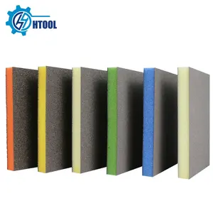 120x97x13mm Double/one-side Silicon Carbide Sand Sponge Block Grinding Sanding Sponge Block Abrasive Tool
