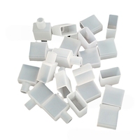 Bouchons en silicone en gros, embouts pour bandes lumineuses néon pour câbles de sortie directe, bouchons en silicone pour accessoires LED