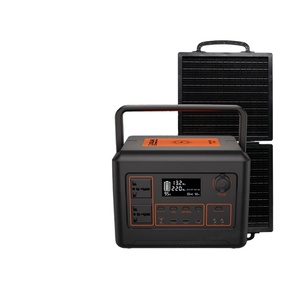 Generador Solar Portátil para Acampar al Aire Libre LiFePO4 600W 512wh Recargable, Sistema de Energía de Respaldo para Emergencias en el Hogar, Batería Externa - Product Image 1