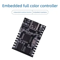 Controlador de Pantalla LED RGB a Todo Color con Puerto Serial Lededit, Chips WS2811 SK6812B SM16703, 1024 Píxeles, Software de Diseño Integrado en Tiempo Real