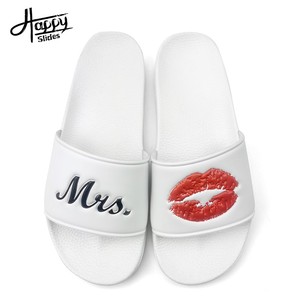 Cómodas diapositivas personalizar white House señoras <span class=keywords><strong>zapatillas</strong></span> personalizadas para <span class=keywords><strong>mujer</strong></span> diapositivas sandalias <span class=keywords><strong>2020</strong></span> - Product Image 1