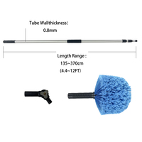 Nouveau produit Kit d'outils multifonctionnels flexibles et sécurisés pour le nettoyage de voiture