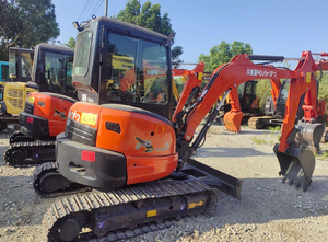 Excavatrices Kubota U35 d'occasion à faible consommation, excavatrices sur chenilles de 3,5 tonnes, moteur bien entretenu, accessoire de préhension - Product Image 3