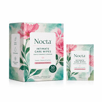 Lingettes d'hygiène féminine sans alcool, formule douce, emballées individuellement, lingettes pour femmes pour le soin des parties intimes