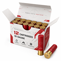 Boîte à munitions en carton personnalisée, laminée mate, avec logo en relief, emballage en carton pour le stockage des munitions