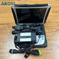 Outil de diagnostic professionnel Vocom 2 Vocom II 88830400 PRO pour camions et excavatrices UD/Mack/Renault + ordinateur portable CF19