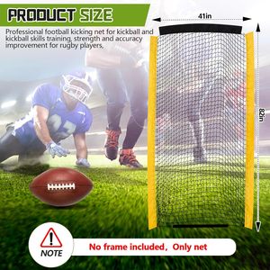 <span class=keywords><strong>Cage</strong></span> <span class=keywords><strong>de</strong></span> frappe et <span class=keywords><strong>de</strong></span> lancer <span class=keywords><strong>de</strong></span> football 7x4FT, Équipement d'entraînement, Filet <span class=keywords><strong>de</strong></span> cible <span class=keywords><strong>de</strong></span> football, Filet <span class=keywords><strong>de</strong></span> but pour entraînement <span class=keywords><strong>de</strong></span> football - Product Image 5