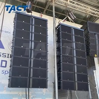 Vente Chaude Double Haut-Parleur Line Array 12 Pouces 3 Voies Système Sonore Professionnel Extérieur