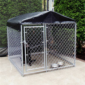 Grandes <span class=keywords><strong>cages</strong></span> de chenil galvanisées de haute qualité pour animaux de compagnie - Product Image 2