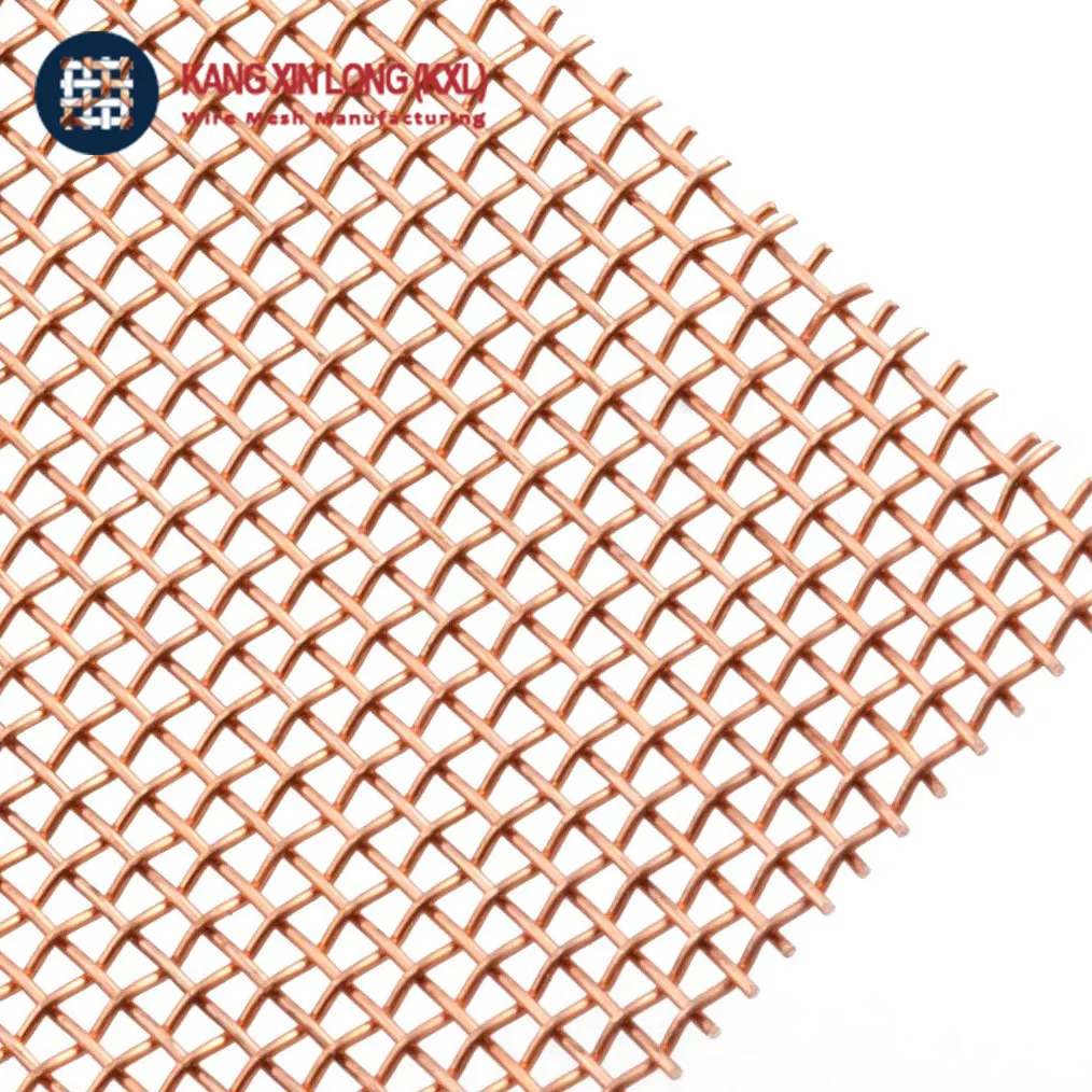 200 Mikron Kupferdraht geflecht Rotes Kupfer gewebtes Draht abschirmung gewebe Maschen sieb