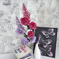 QYYN-1966 Fleurs artificielles et plantes artificielles les plus vendues en gros pour la décoration intérieure et les mariages