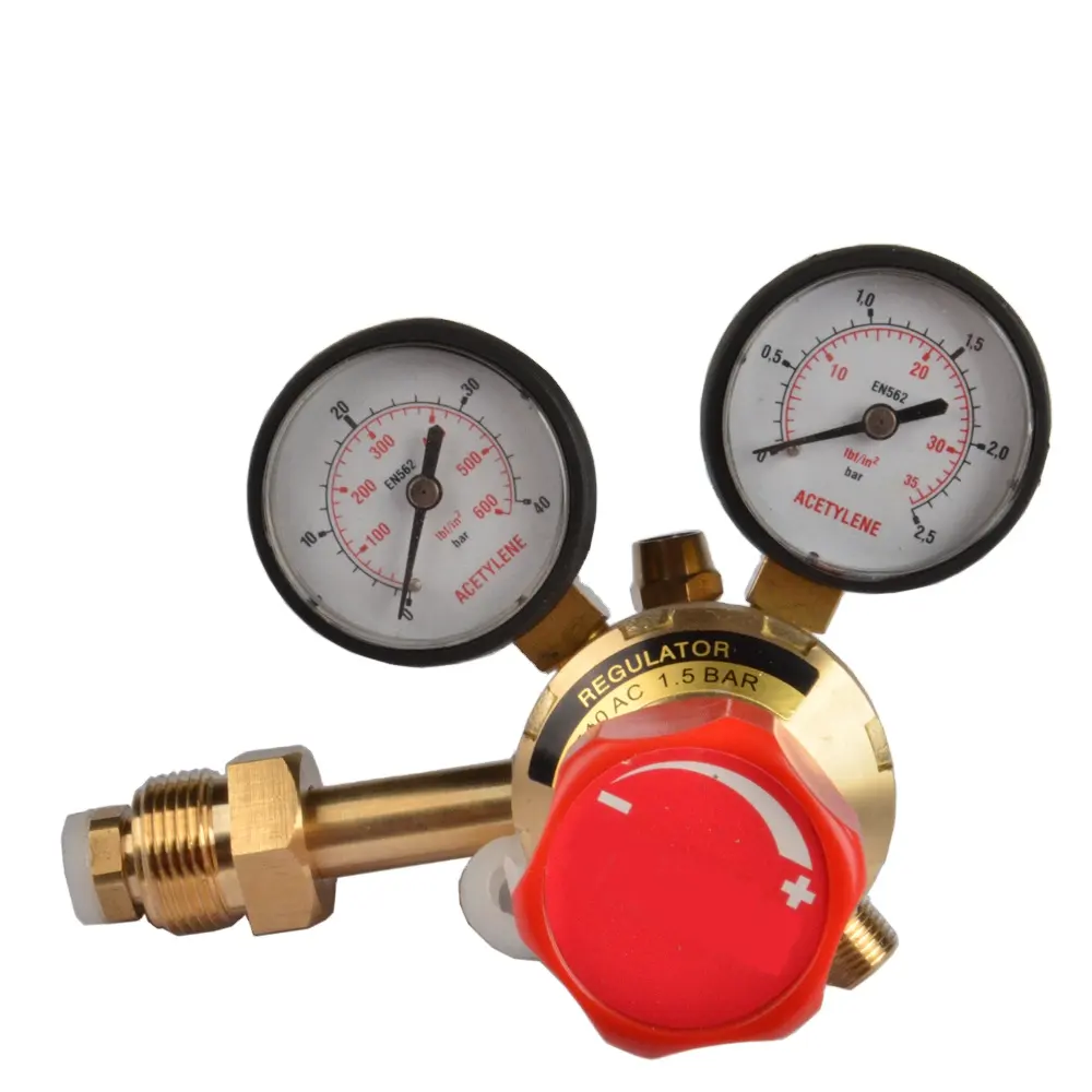 Professionele Vervaardiging Gas Acetyleen Regulator Verstelbare Voor Industriële