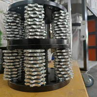 ASL-620 230mm*4 15KW 380-440V Machine à scarifier le béton à moteur, largeur de travail 0,2-8mm, 1800 tr/min, disque haute puissance de dégrossissage