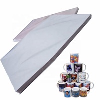 Papel de Transferencia Térmica por Sublimación de Secado Rápido A4 120g de Alta Calidad Paper King, Hojas con Reverso Rosa