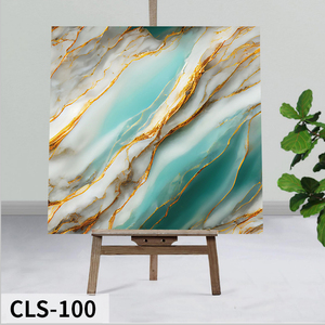 Autocollant mural en <span class=keywords><strong>PVC</strong></span> moderne effet marbre UDK, auto-adhésif, épais, imperméable, ignifuge, anti-huile, pour la décoration <span class=keywords><strong>murale</strong></span> - Product Image 2